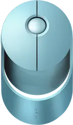 Rapoo Ralemo Air 1 Multi-mode wireless Charging Mouse blue, USB/Bluetooth