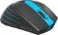 A4Tech FSTYLER Collection FG30 wireless Mouse black/blue, USB