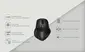 ASUS MW203 Multi-Device wireless Silent Mouse, black, USB/Bluetooth