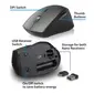 Act Dual-Connect wireless Mouse grey/black, USB