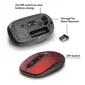 Act wireless Mouse 1200dpi red, USB