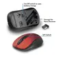 Act wireless Mouse 1600dpi red, USB