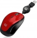 Adesso iMouse S8R Illuminated Retractable mini Mouse black, USB