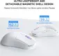 Ajazz AJ199 Ultralight Gaming Mouse white, USB