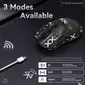 Attack Shark X3 wireless Gaming Mouse black, incl. Grip Tape, USB/Bluetooth