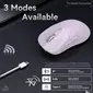 Attack Shark X3 wireless Gaming Mouse lilac, USB/Bluetooth