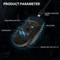Attack Shark X5 wireless Gaming Mouse black, USB/Bluetooth