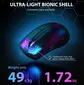 Attack Shark X5 wireless Gaming Mouse black, USB/Bluetooth