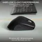 Cherry MSW Stream Mouse Comfort wireless, black, USB