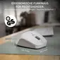 Cherry MSW Stream Mouse Comfort wireless, white, USB
