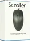 CiT Scroller LED Optical Mouse, USB