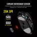 Corsair Gaming Darkstar wireless MMO/MOBA Mouse, USB/Bluetooth 