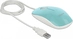 DeLOCK LED mouse turquoise, USB