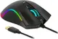 DeLOCK optical 7-button USB Gaming mouse black, RGB, USB