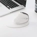 DeLUX Seeker wireless Ergonomic vertical Mouse, white, USB/Bluetooth