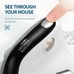 DeLUX Seeker wireless Ergonomic vertical Mouse, white, USB/Bluetooth