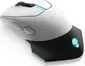 Dell Alienware AW610M wired/Wireless Gaming Mouse, Lunar Light, USB