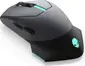 Dell Alienware AW610M wired/Wireless Gaming Mouse, Dark Side Of The Moon, USB