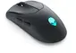 Dell Alienware AW720M Tri-Mode wireless Gaming Mouse, Dark Side Of The Moon, USB/Bluetooth