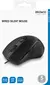 Deltaco Office wired Silent Mouse black, USB