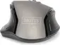 Digitus Ergonomic wireless Optical Mouse, 6 keys, grey/black, USB