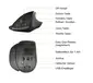 Ergoleben VM mouse wireless, left, medium, USB