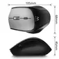 Ewent Dual-Connect wireless Mouse grey/black, USB