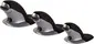 Fellowes Penguin ambidextrous vertical mouse, wireless, size L, black/silver, USB