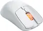 Fnatic Bolt wireless Gaming Mouse white, USB/Bluetooth