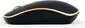 Gembird wireless Optical Mouse 4B-06 black/gold, USB