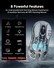 GravaStar Mercury M1 Pro wireless Gaming Mouse, Battle Worn Edition, Silver Mist, USB/Bluetooth
