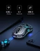 GravaStar Mercury M1 Pro wireless Gaming Mouse, gunmetal Grey, USB/Bluetooth