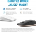 HP 410 Slim Mouse Ash Silver, black/bronze, Bluetooth