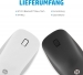 HP 410 Slim Mouse, white, Bluetooth