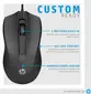 HP wired Mouse 100 black, USB