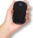 Inca IWM-300RG Cloth Art Surface wireless Mouse grey, USB