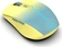 Inca IWM-511RS wireless Mouse yellow/blue, USB/Bluetooth
