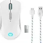 Lenovo Legion M600 wireless Gaming Mouse, white/grey, USB/Bluetooth