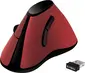 LogiLink wireless Ergonomic vertical Mouse, red, USB