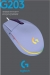 Logitech G203/G102 Lightsync Lilac, USB