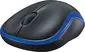 Logitech M185 wireless Mouse black/blue, USB