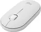 Logitech M350s Pebble Mouse 2 white, Logi Bolt, USB/Bluetooth