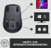 Logitech MX Anywhere 3 graphite, black, USB/Bluetooth