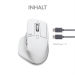 Logitech MX Master 3S for Mac Pale Grey, Logi Bolt, USB/Bluetooth