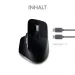 Logitech MX Master 3S for Mac space Grey, Logi Bolt, USB/Bluetooth