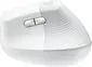 Logitech lift for Mac vertical Ergonomic Mouse, Off-white, Logi Bolt, USB/Bluetooth