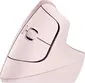 Logitech lift vertical Ergonomic Mouse, Rose, Logi Bolt, USB/Bluetooth