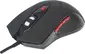 Manhattan Gaming-mouse with LEDs, black/red, USB