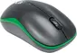 Manhattan Success wireless Mouse black/green, USB