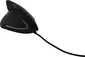 MediaRange vertical mouse black, left hander, USB
